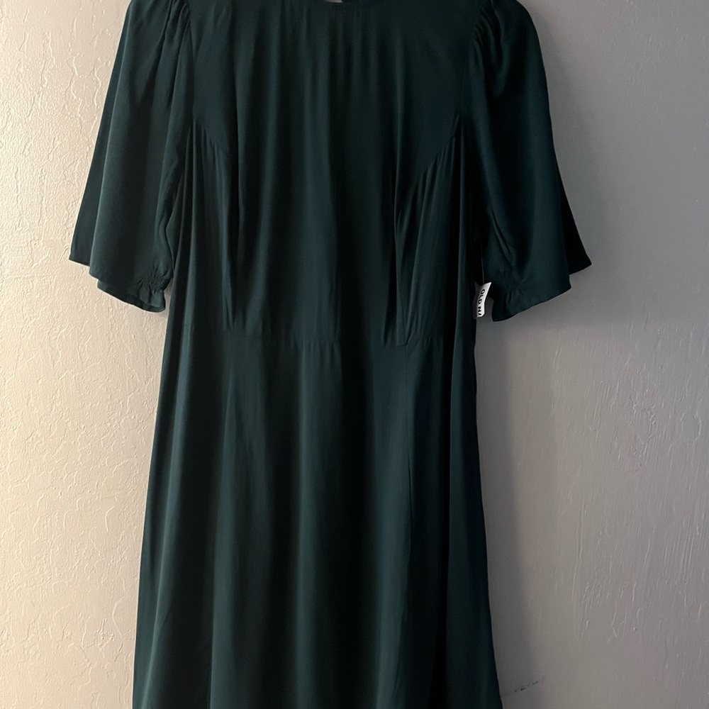 Old Navy Dark Green Midi Dress